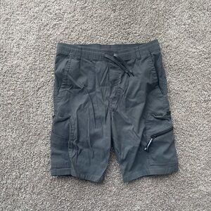 Wrangler Nylon Gray Shorts Boys Size 18 XXL